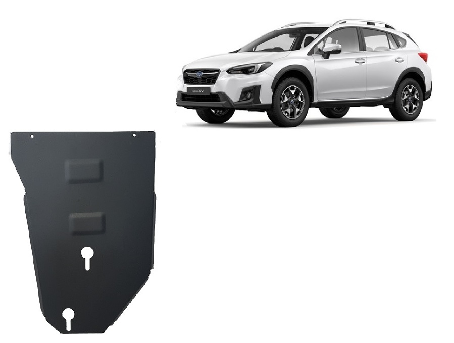 Steel manual gearbox skid plate Subaru XV (2011-2018) Gearbox Skid Plate - 2 mm Steel
