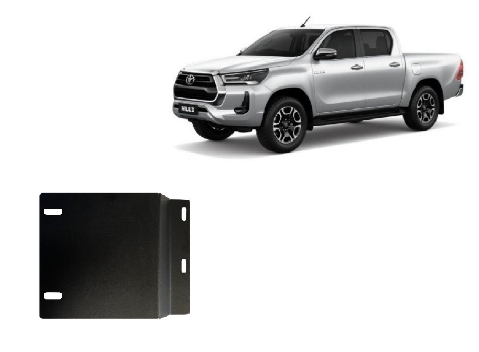 Toyota Hilux (2021-2026) Particle Filter Sensor Skid Plate - 2 mm Steel