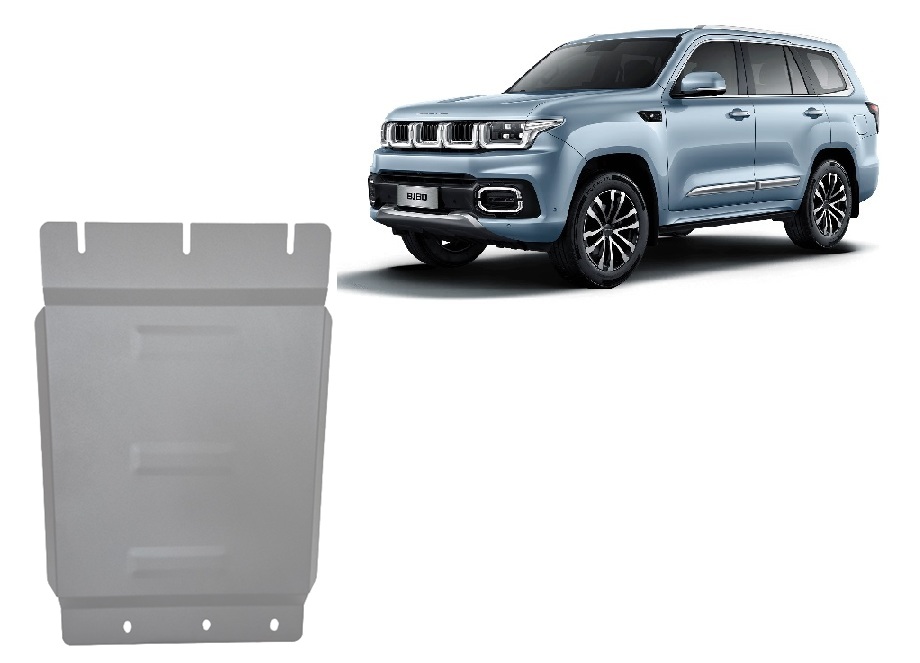 Baic Beijing BJ60 (2022-2026) Gearbox Skid Plate - 4 mm Aluminum