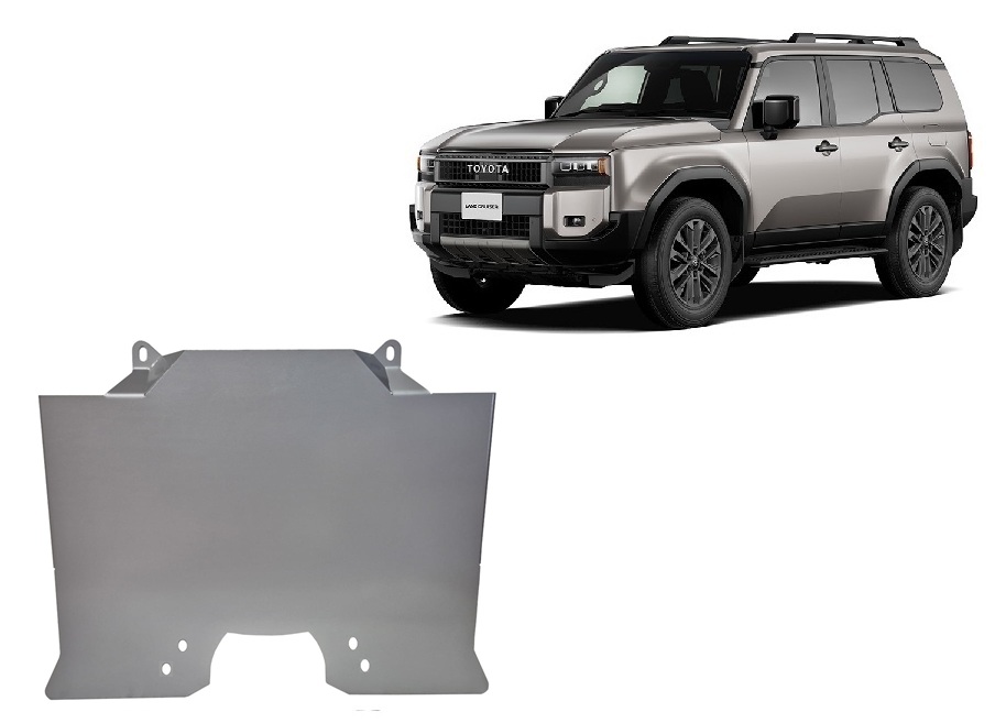 Toyota Land Cruiser 250 (2024-2026) Engine Skid Plate - 4 mm Aluminum