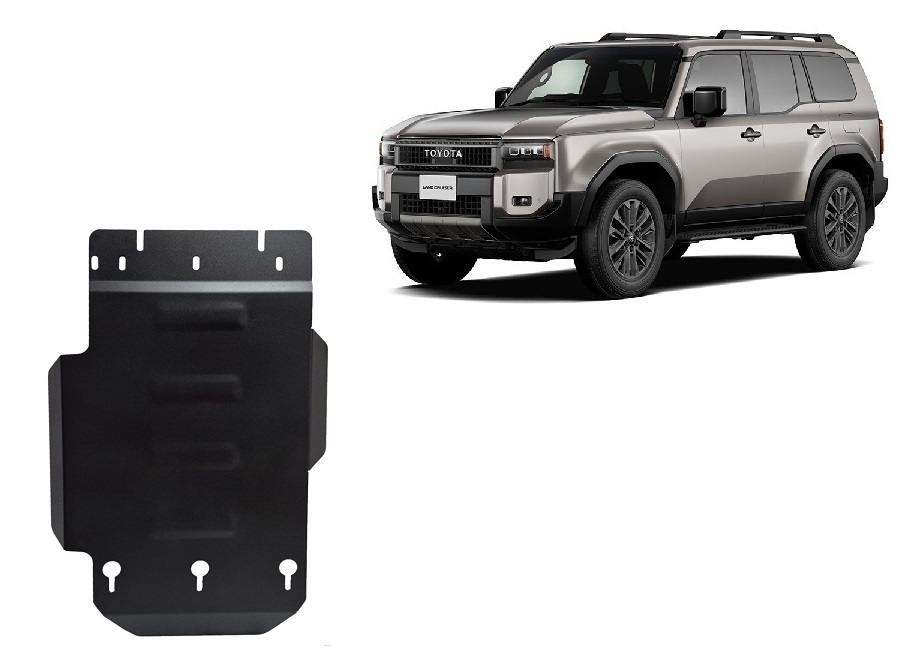 Toyota Land Cruiser 250 (2024-2026) Gearbox, Transfer Case Skid Plate - 3 mm Steel