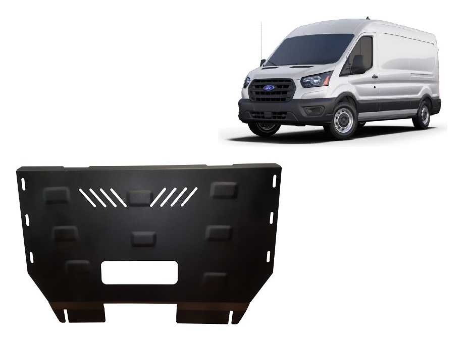 Ford Transit V363 4x4 (2024-2026) Engine, Gearbox, Radiator Skid Plate - 2.5 mm Steel