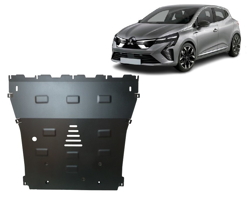 Mitsubishi Colt (2023-2026) Engine, Gearbox, Radiator Skid Plate - 2 mm Steel