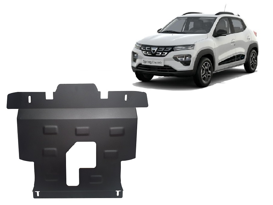 Dacia Spring (2021-2024) Engine, Gearbox Skid Plate - 2 mm Steel