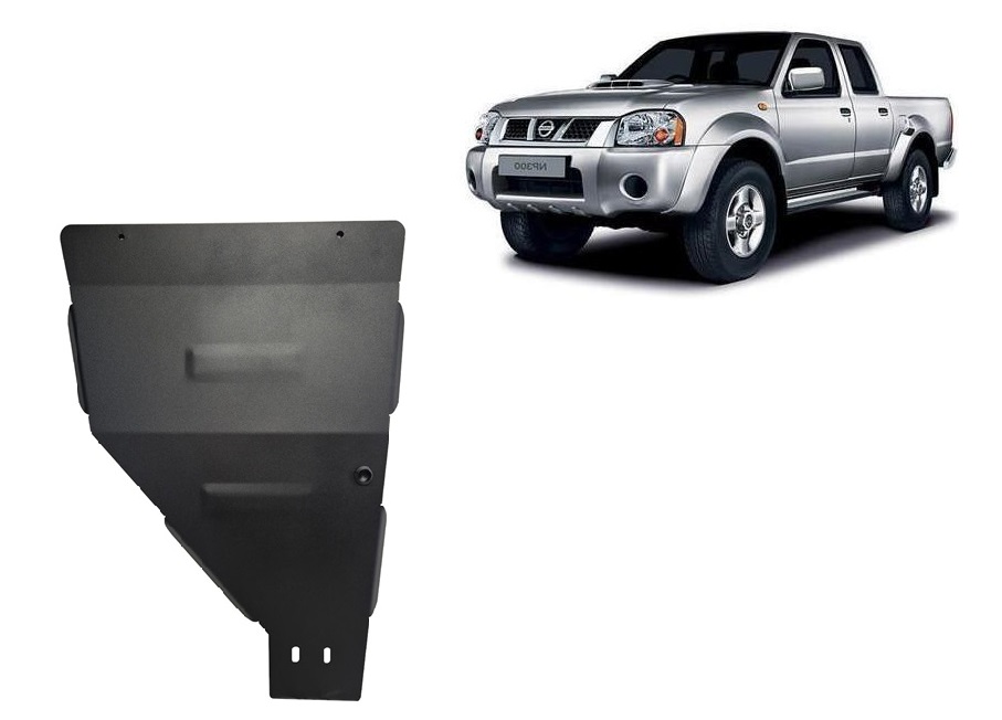 Nissan Navara D22 (1997-2004) Gearbox Skid Plate - 3 mm Steel
