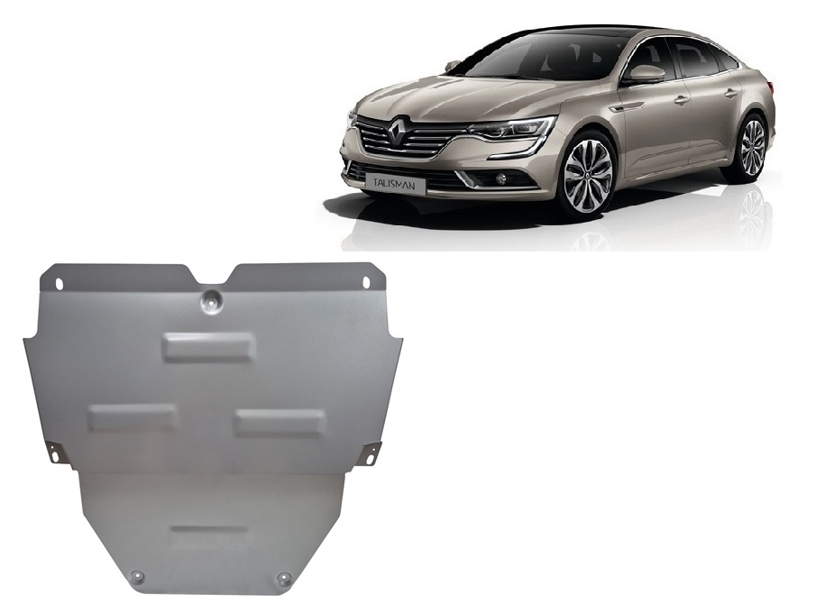 Renault Talisman (2016-2026) Engine, Gearbox Skid Plate - 3 mm Aluminum
