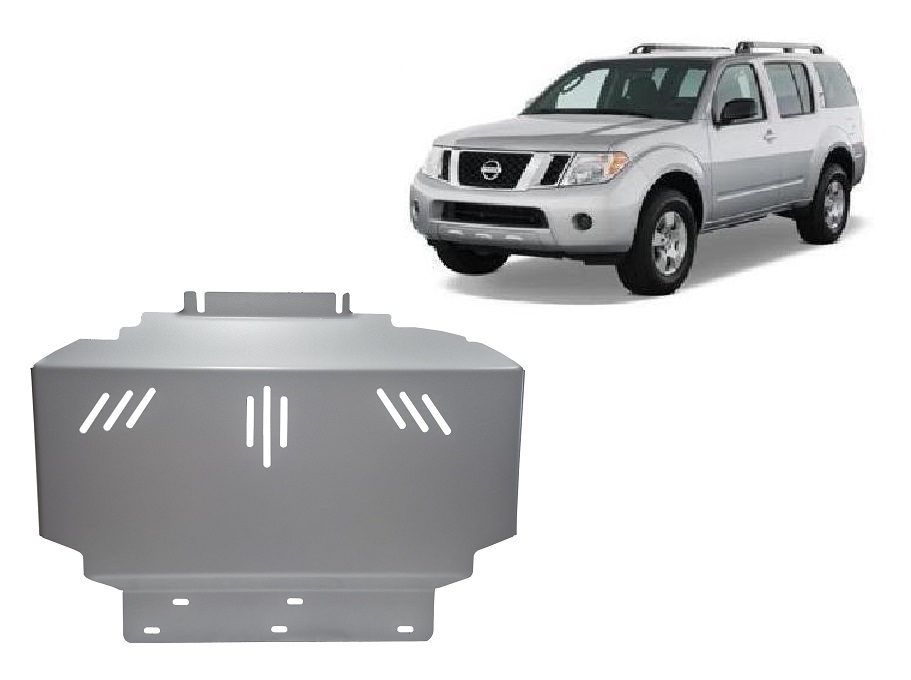 Nissan Pathfinder (2005-2026) Engine Skid Plate - 4 mm Aluminum
