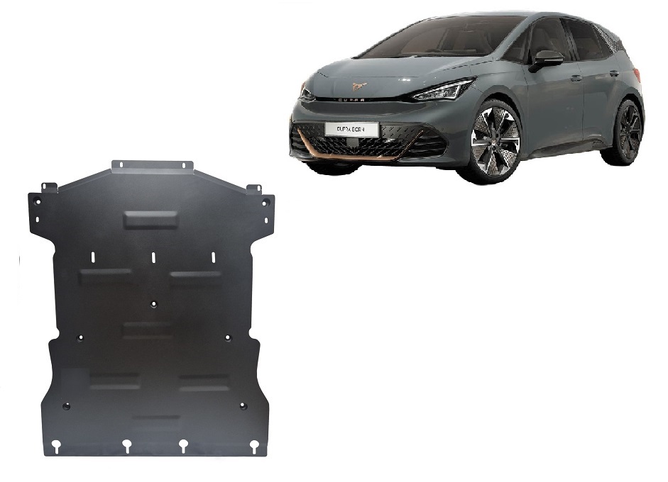 Cupra Born (2021-2026) Engine, Gearbox, Radiator Skid Plate - 2 mm Steel