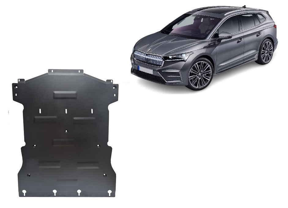 Skoda Enyaq (2022-2026) Engine, Gearbox, Radiator Skid Plate - 2 mm Steel