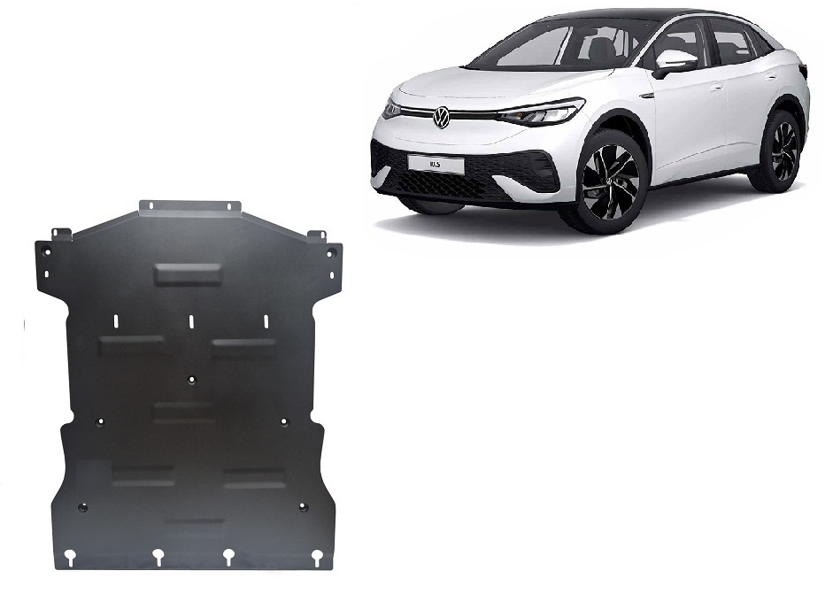 Volkswagen ID.5 (2022-2026) Engine, Gearbox, Radiator Skid Plate - 2 mm Steel