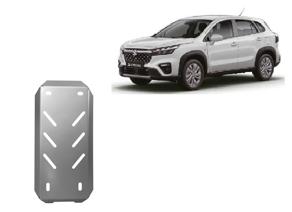 Suzuki SX 4-S Cross (2021-2023) Differential Skid Plate - 3 mm Aluminum