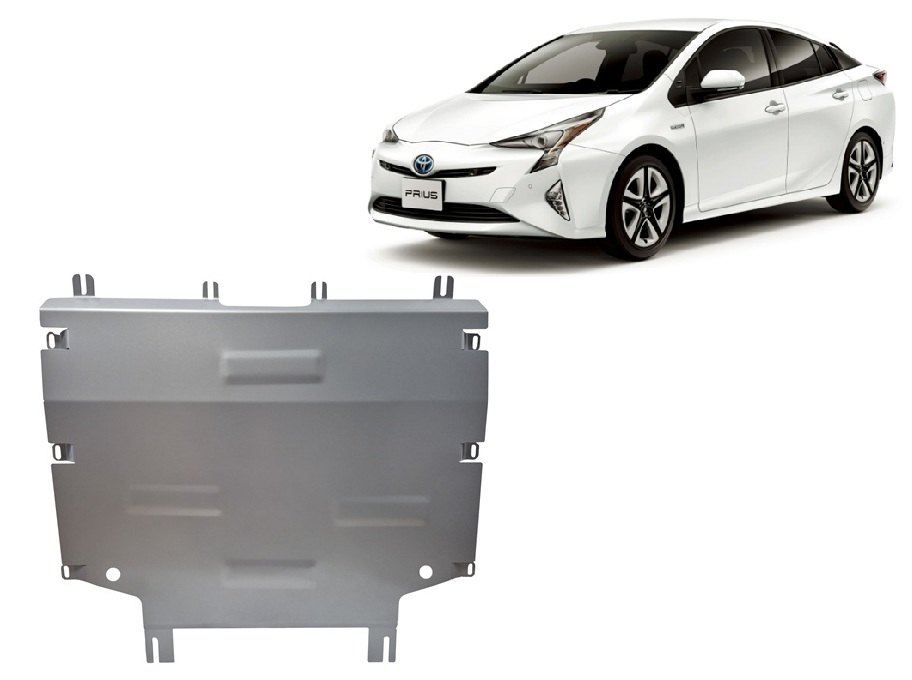 Toyota Prius (2019-2026) Engine, Gearbox Skid Plate - 3 mm Aluminum