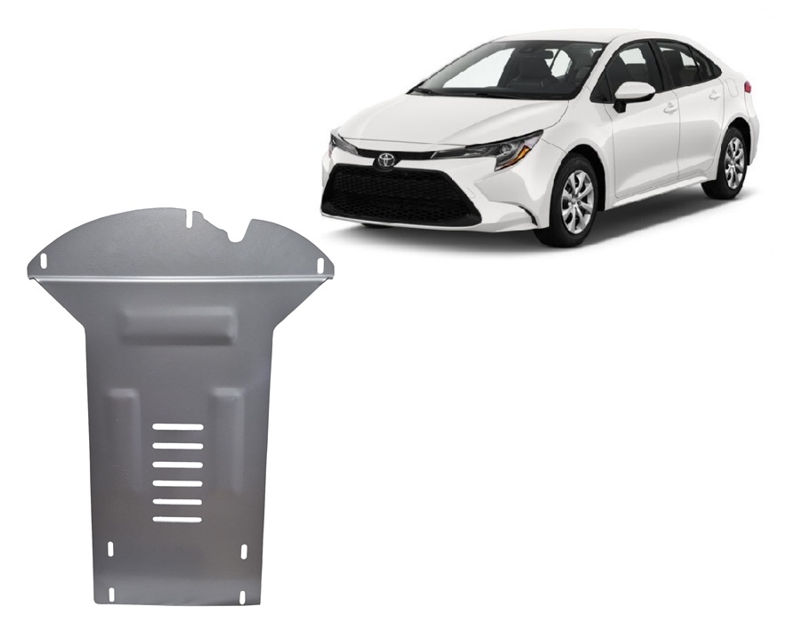 Toyota Corolla (2019-2026) Catalytic Converter Skid Plate - 3 mm Aluminum