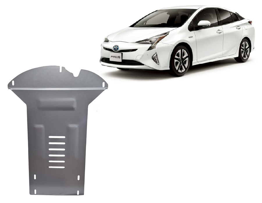 Toyota Prius (2019-2026) Catalytic Converter Skid Plate - 3 mm Aluminum