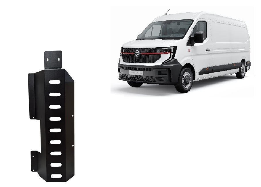 Renault Master 4 (2024-2026) Catalytic Converter, Egr, System Stop&Go Skid Plate - 2 mm Steel