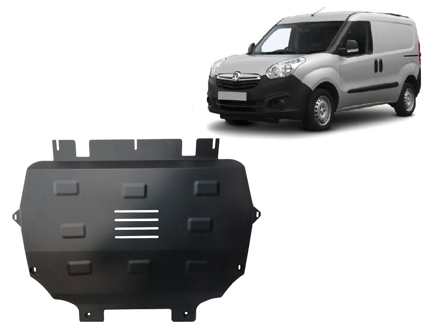 Opel Combo E (2018-2026) Engine, Gearbox, Radiator Skid Plate - 2 mm Steel
