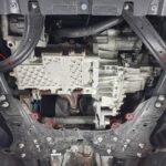 Fiat 500 L engine front bumper gearbox and radiator steel protection