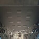 Engine front bumper gearbox and radiator guard for Fiat 500 L 2012–2022