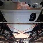 Peugeot Rifter Partner steel sump guard and radiator protection plate