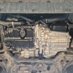 VW Tiguan engine front bumper gearbox and radiator aluminium protection