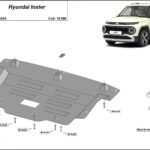 Hyundai Inster engine and gearbox steel protection plate