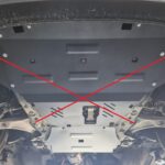 EU made steel catalytic converter guard for Hyundai Tucson 2021–2026