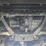 Hyundai Santa Fe engine front bumper gearbox and radiator steel protection