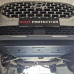 EU made steel skid plate for Hyundai Santa Fe 2018–2023
