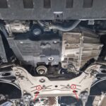Nissan NV300 engine gearbox and radiator aluminium protection plate