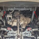 MG ZS Benzin steel sump guard and radiator protection plate