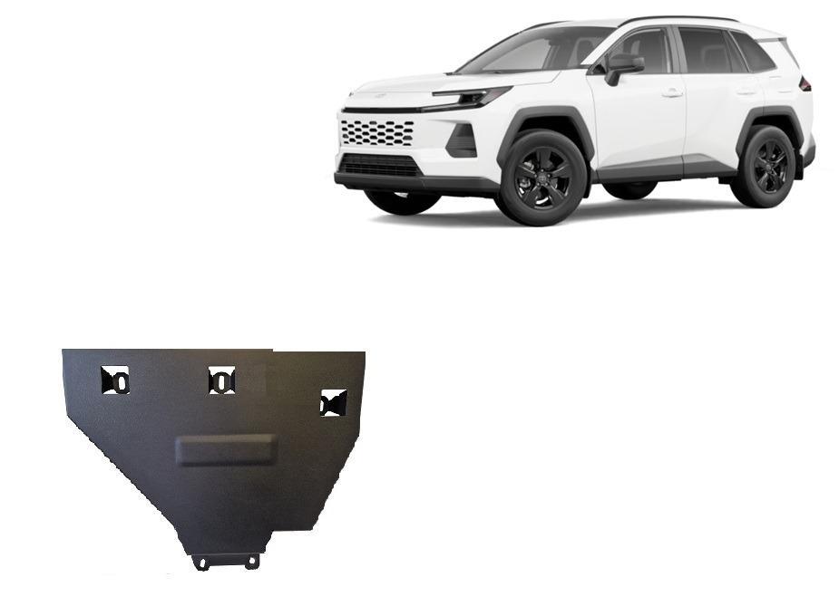 Toyota RAV 4 Hybrid (2026) Rear Differential Skid Plate – 2 mm Steel