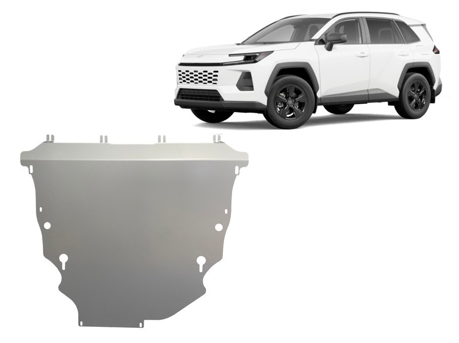 Toyota RAV4 Hybrid (2026) Engine, Front Bumper, Gearbox, Radiator Skid Plate – 3 mm Aluminium