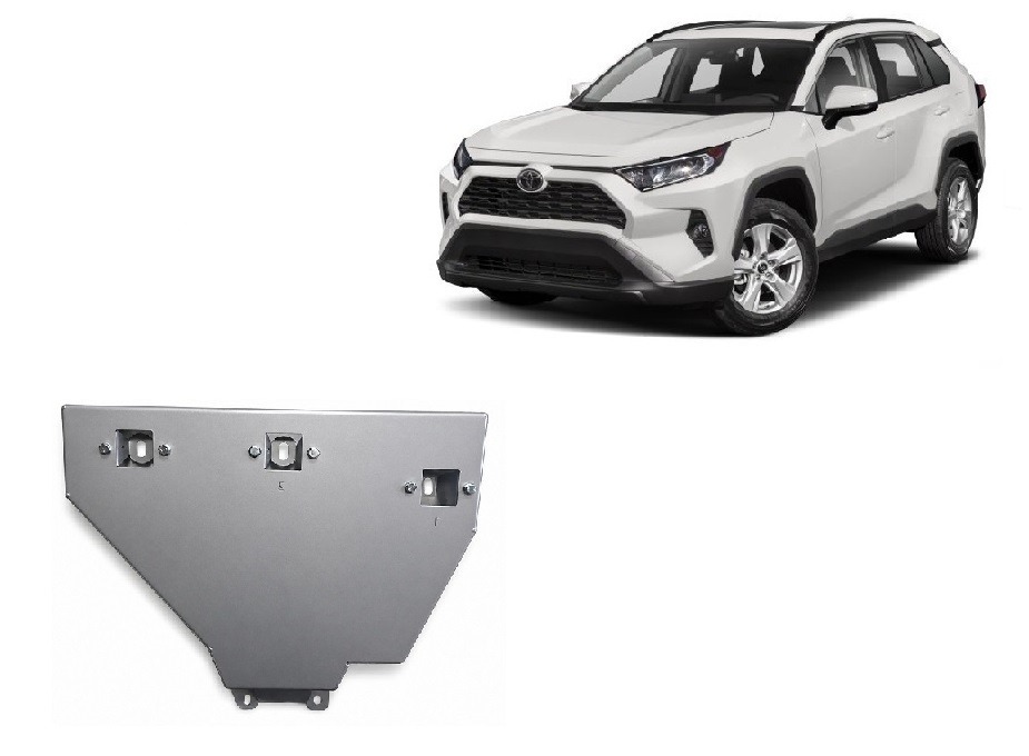 Toyota RAV4 Hybrid 2018–2025 differential skid plate