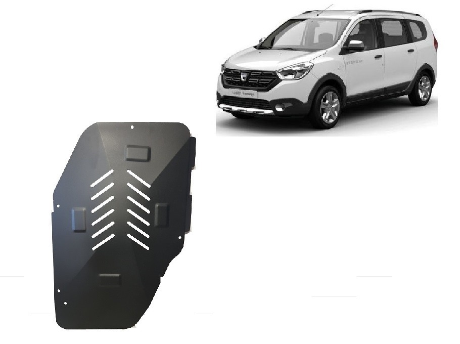 Dacia Lodgy Stepway 2014–2022 fuel tank skid plate