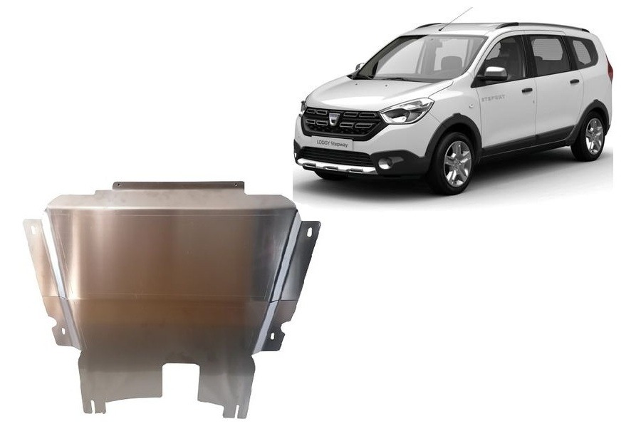 Dacia Lodgy Stepway 2014–2020 engine gearbox skid plate