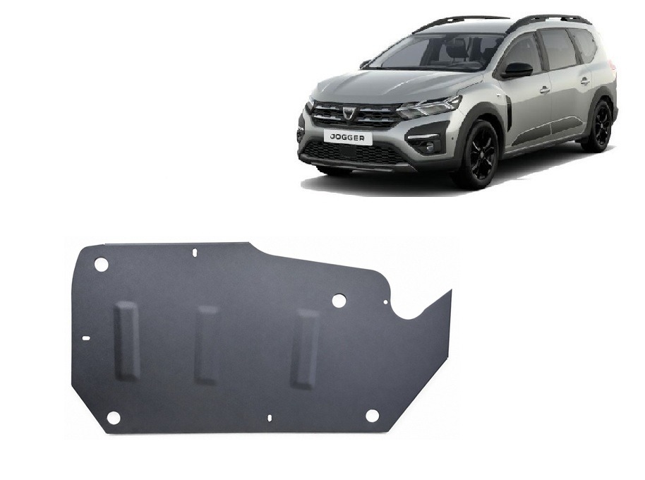 Dacia Jogger 2021–2026 fuel tank skid plate