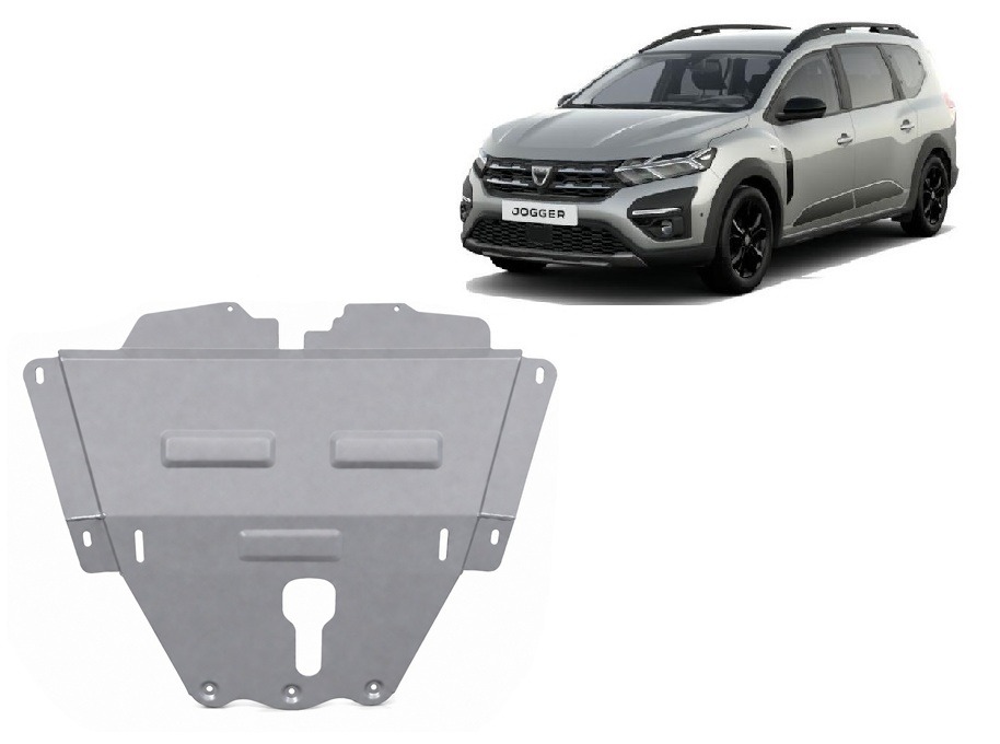 Dacia Jogger 2021–2026 engine gearbox skid plate