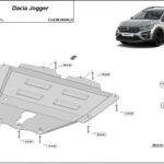Dacia Jogger engine and gearbox skid plate 2021–2026