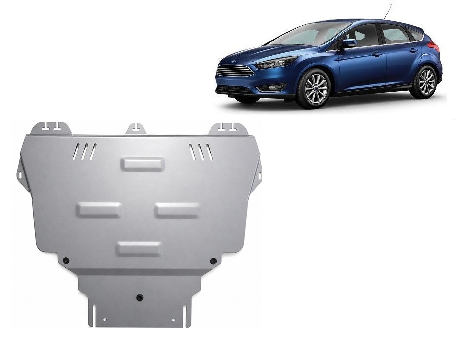 Ford Focus 2010–2018 engine gearbox skid plate