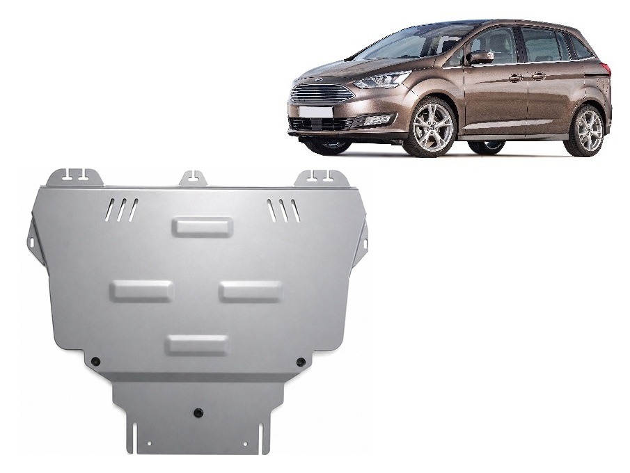 Ford C-Max 2010–2019 engine gearbox skid plate