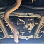 Nissan Qashqai rear differential skid plate underbody protection