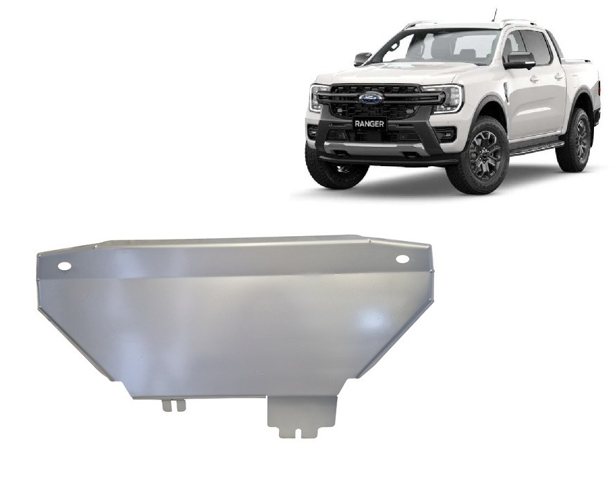 Ford Ranger (2023-2026) Radiator Skid Plate – 3 mm Aluminium