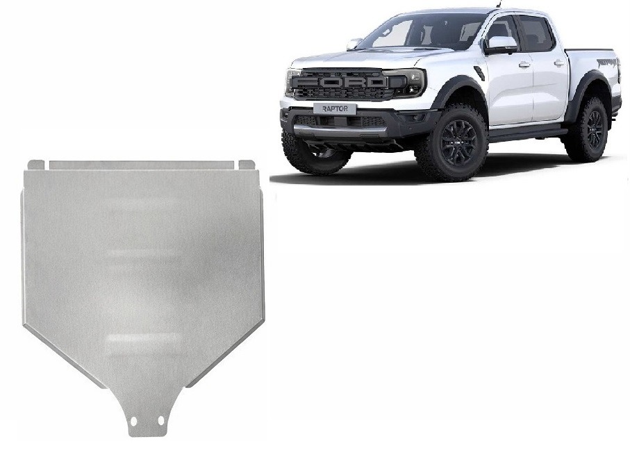 Ford Ranger Raptor 2023–2026 3 mm aluminium gearbox guard