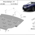 Nissan Qashqai J11 engine and gearbox skid plate 2013–2021