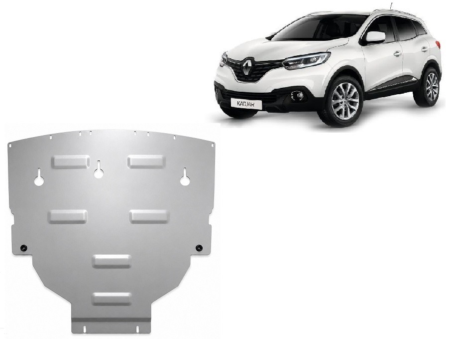 Renault Kadjar 2015–2022 engine gearbox radiator skid plate