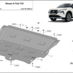 Nissan X-Trail T33 aluminium sump guard 2021–2026
