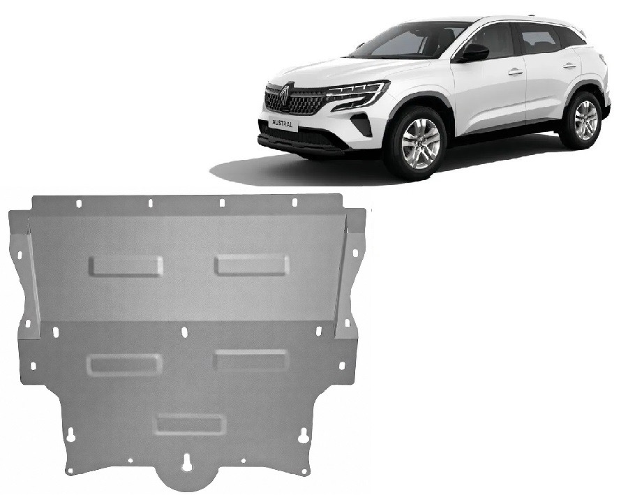 Renault Austral 2022–2026 engine skid plate