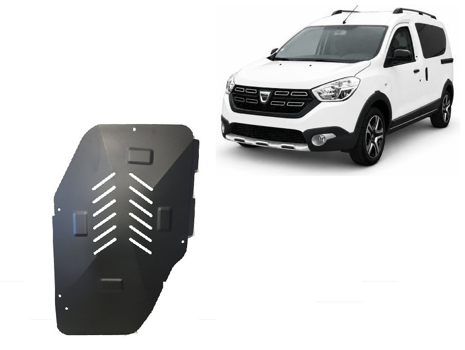 Dacia Dokker Stepway 2012–2020 fuel tank skid plate