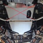 Volkswagen Amarok gearbox underbody protection