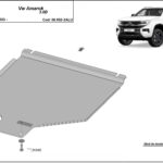 Volkswagen Amarok 2022-2026 underbody gearbox skid plate